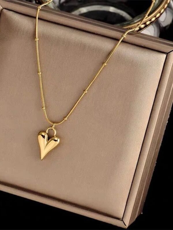 Golden Drip Heart